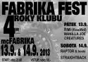 Českobudějovický klub Fabrika oslaví čtvrté narozeniny dvoudenním festivalem